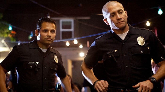 Officers Zavala and Jake Gyllenhaal from End of Watch
