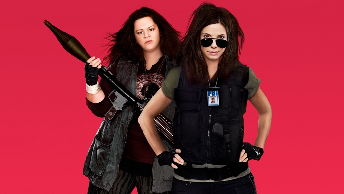 Melissa McCarthy and Sandra Bullock in The Heat