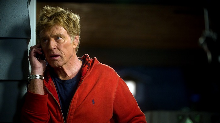 Robert Redford on the phone