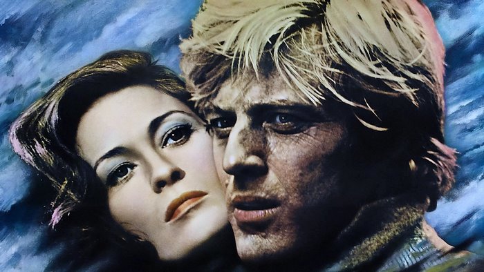 Robert Redford and Faye Dunaway