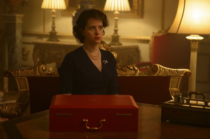 Queen Elizabeth II in a formal setting