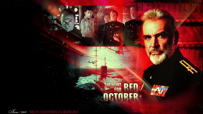 The Hunt for Red October starring Sean Connery
