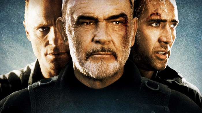 The Rock Sean Connery Nicolas Cage Ed Harris