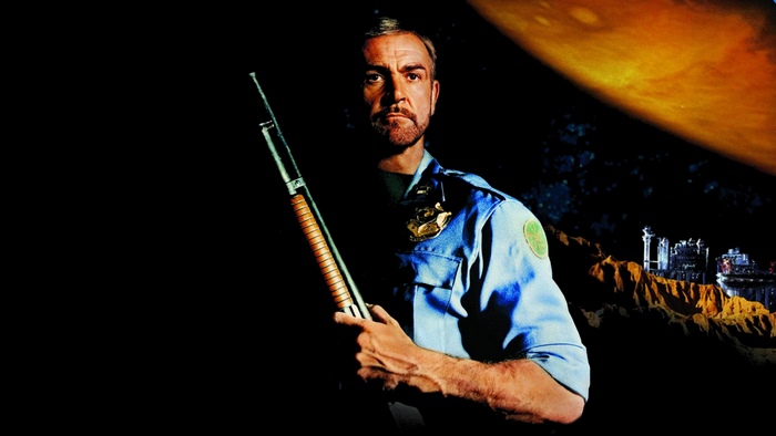 Sean Connery in Outland