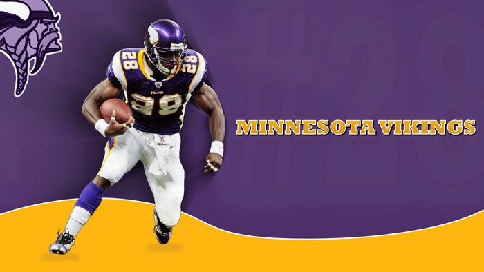 Adrian Peterson of the Minnesota Vikings