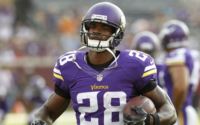 Adrian Peterson from Minnesota Vikings