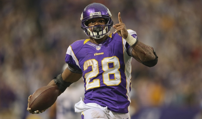 Adrian Peterson from Minnesota Vikings