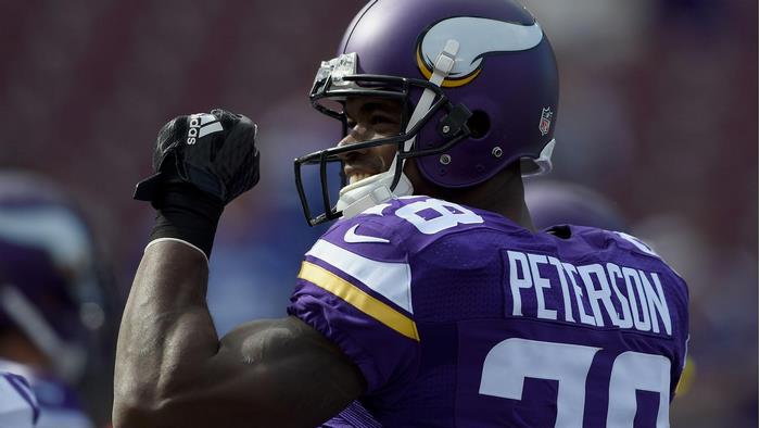 Adrian Peterson from Minnesota Vikings
