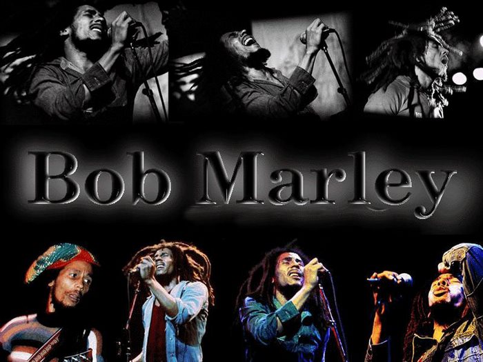 Bob Marley performing live