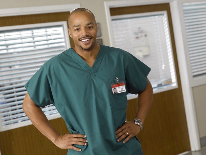 Donald Faison in Scrubs