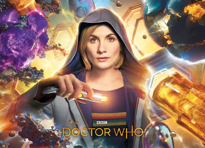 Jodie Whittaker as the Doctor from Doctor Who