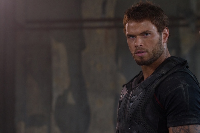 Kellan Lutz in tactical gear