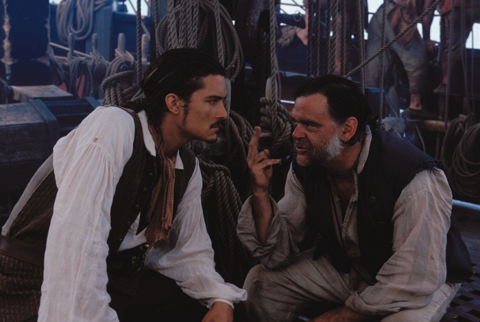 Will Turner and Pintel from Pirates of the Caribbean