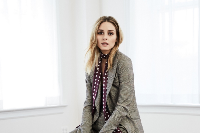 Olivia Palermo in a Plaid Suit