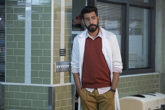 Rahul Kohli in a lab coat