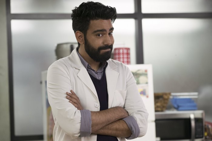 Rahul Kohli in a lab coat