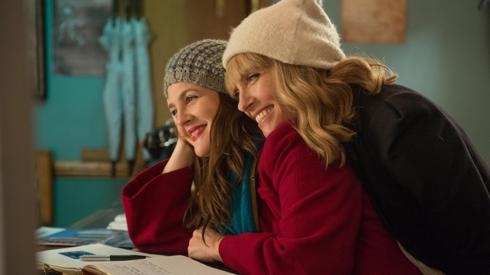 Toni Collette and Drew Barrymore