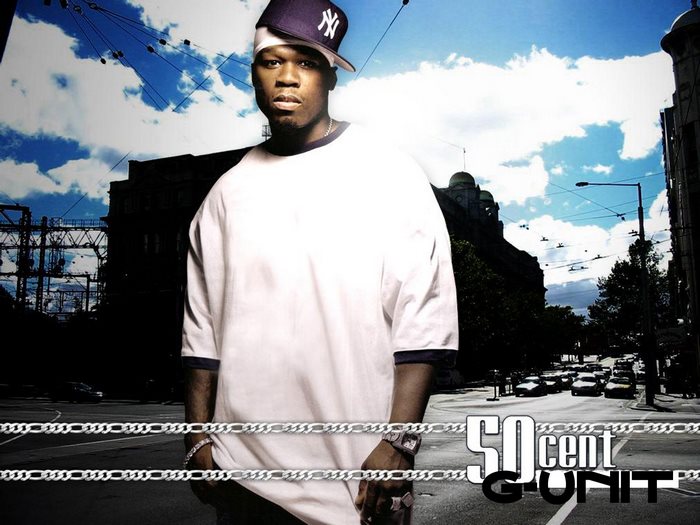 50 Cent in Urban Street Setting