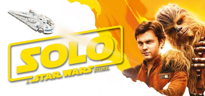 Solo: A Star Wars Story Poster with Han Solo and Chewbacca
