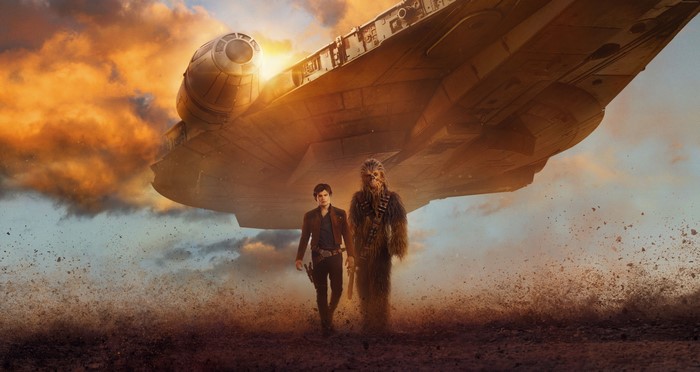 Han Solo and Chewbacca from Star Wars