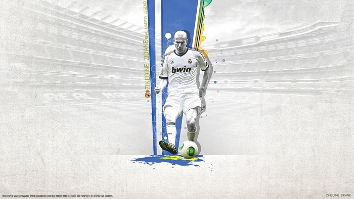 Zinedine Zidane from Real Madrid