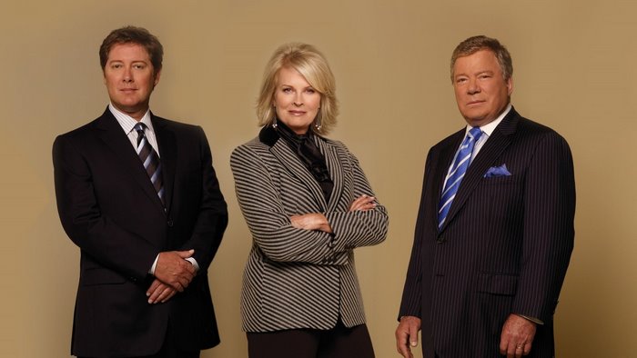 James Spader, Candice Bergen, William Shatner