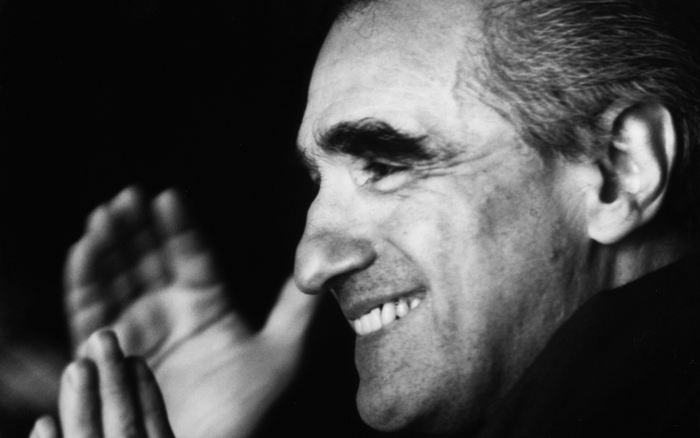 Martin Scorsese clapping
