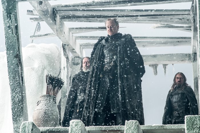 Owen Teale and men in Game of Thrones