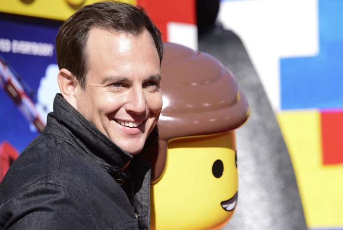 Will Arnett with Lego character