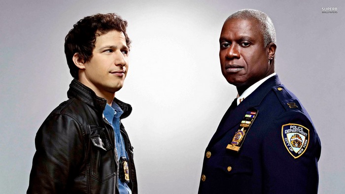 Jake Peralta and Captain Holt from Brooklyn Nine-Nine