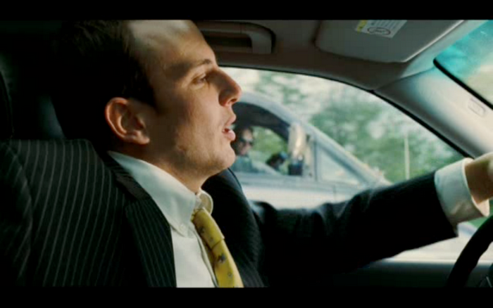 Will Arnett driving a car