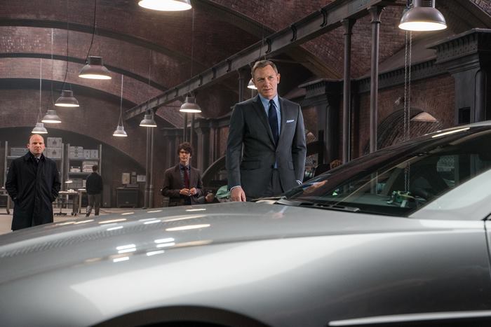James Bond and Q from Spectre