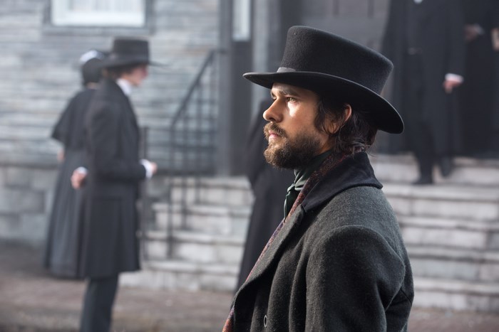 Ben Whishaw in period costume