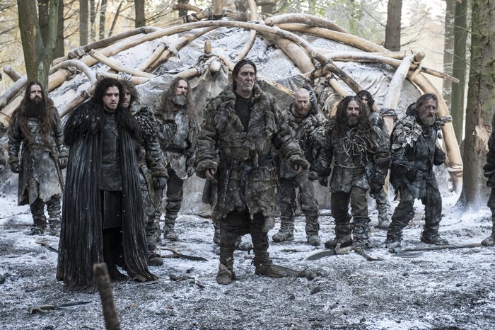 Group of Wildlings from Game of Thrones