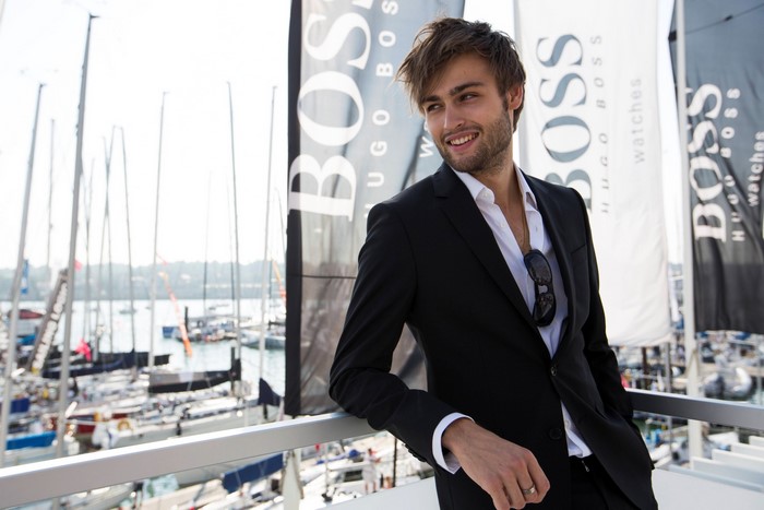 Douglas Booth at Hugo Boss Event