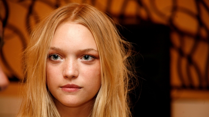 Gemma Ward close-up portrait
