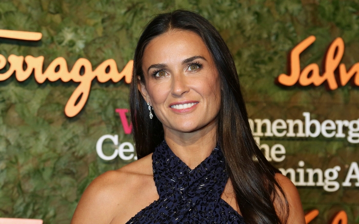 Demi Moore at Salvatore Ferragamo event