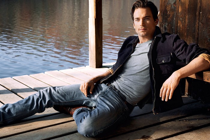Matt Bomer on a Dock