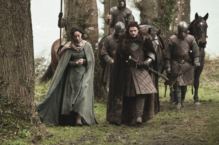 Robb Stark and Talisa Maegyr from Game of Thrones