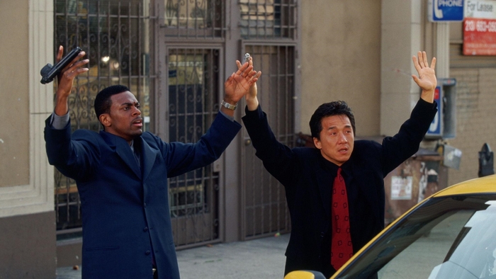 Chris Tucker and Jackie Chan in Rush Hour