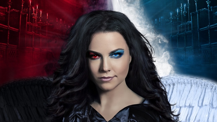 Amy Lee with Angel Wings