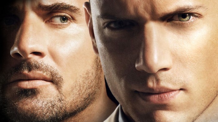 Dominic Purcell and Wentworth Miller close-up