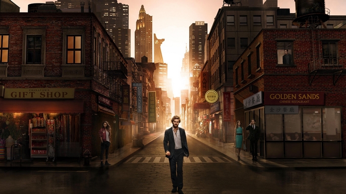Finn Jones in Chinatown
