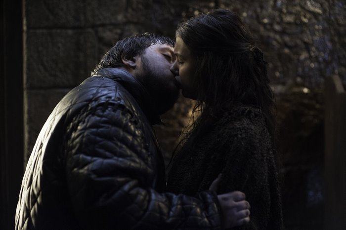 Gilly and Samwell from Game of Thrones