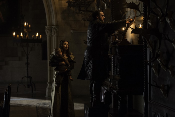 Gilly and Samwell from Game of Thrones