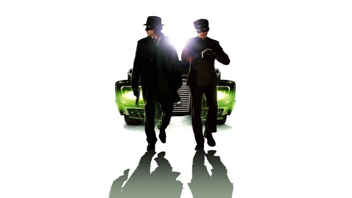 Jay Chou and Seth Rogen as Green Hornet and Kato
