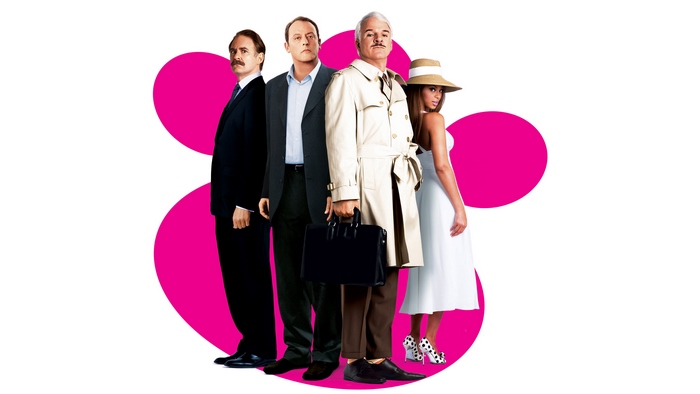 Jean Reno and Steve Martin in The Pink Panther