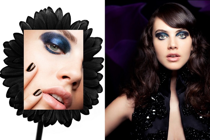Jessica Brown Findlay with dark makeup