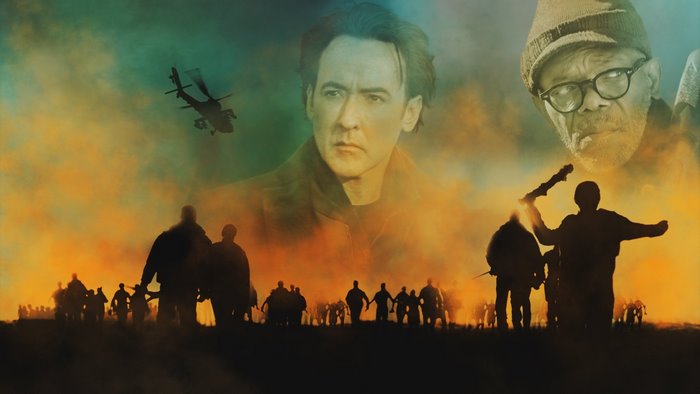 John Cusack and Samuel L. Jackson in The Numbers Station