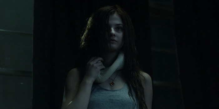 Stefanie Scott in dark setting